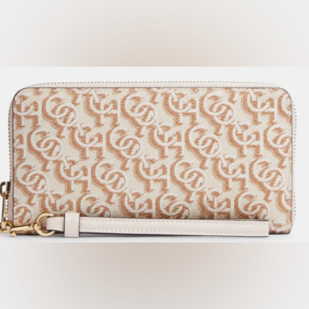 Coach zip around wallet